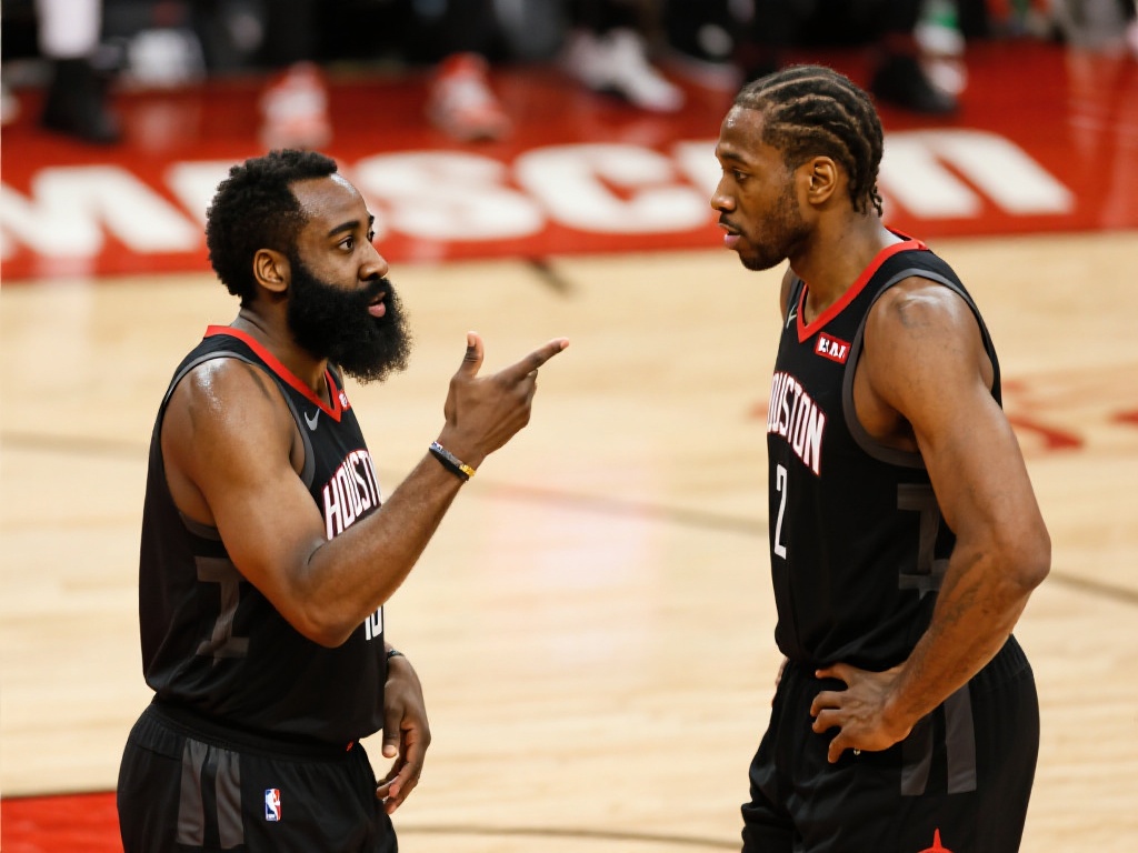 伦纳德解析与哈登的直言沟通：赢球的关键所在